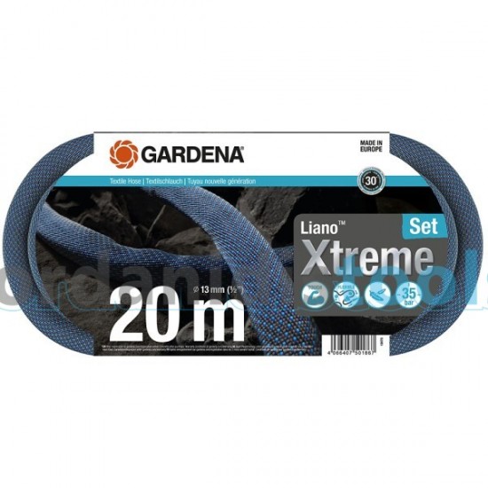 18470-20 Λάστιχο Gardena Υφασμάτινο Liano Xtreme 18470-20 Λάστιχο Gardena Υφασμάτινο Liano Xtreme