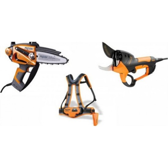 ΣΕΤ ΔΕΝΔΡΟΚΟΜΙΚΟ ΨΑΛΙΔΙ ΚΛΑΔΕΜΑΤΟΣ PELLENC PRUNION+ΜΠΑΤΑΡΙΑ ULiB 250 + ΑΛΥΣΟΠΡΙΟΝΟ SELION M12 EVO