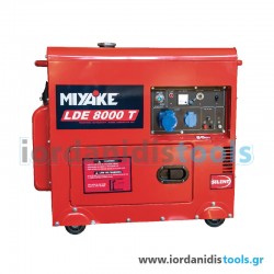 ΗΛΕΚΤΡΟΠΑΡΑΓΩΓΟ ΖΕΥΓΟΣ ΠΕΤΡΕΛΑΙΟΥ MIYAKE LDE 8000T ΚΛΕΙΣΤΟΥ ΤΥΠΟΥ 220V 203306