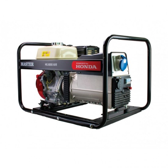 Master Ηλεκτροπαραγωγό Ζεύγος HG 8000 AVR (Μονοφασικό) Master Ηλεκτροπαραγωγό Ζεύγος HG 8000 AVR (Μονοφασικό)