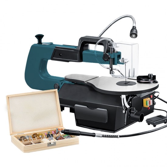 BORMANN PRO  BBS1210 Σέγα Επιτραπέζια & Πολυεργαλείο με 103 Εξαρτήματα Φως και Διακόπτη Ποδιού 034353 ΕΩΣ 6 ΑΤΟΚΕΣ ΔΟΣΕΙΣ