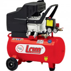 LAM LR 25/2.5 Αεροσυμπιεστής 24lt, 2.5hp, 250 lt/min ΕΩΣ 6 ΑΤΟΚΕΣ ΔΟΣΕΙΣ