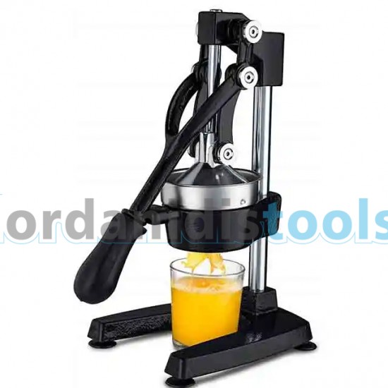 Katana Αποχυμωτής Στιφτης Πρεσα Ροδιού-Φρούτων Χειροκίνητος Μεταλλικός  Black