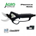 AGROFORCE PROTECH 400S Ψαλίδι Κλαδέματος Μπαταρίας 36V 40mm 08098 -Προσαρμόζεται τηλεσκοπικό κοντάρι
