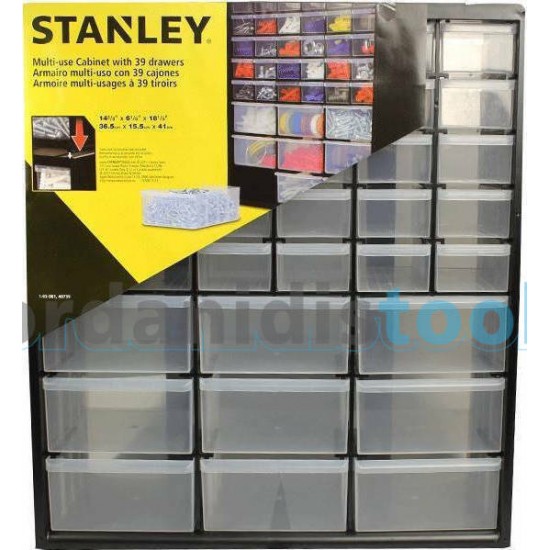Stanley 1-93-981 – Κουτί Αποθήκευσης Πολλαπλών Χρήσεων Με 30 Μικρά και 9 Μεγάλα Συρτάρια