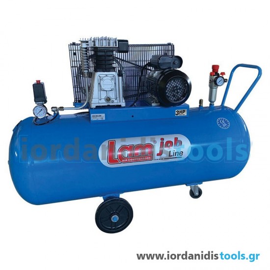 LAM 200/3M/JOB Αεροσυμπιεστής 200Lt