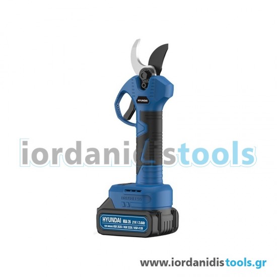 HYUNDAI - HSB 2626 Ψαλίδι Κλαδέματος Μπαταρίας 21V