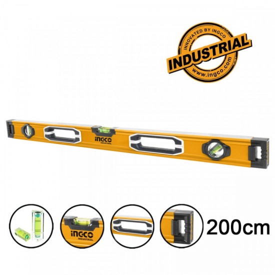 INGCO Αλφάδι Βαρέος Τύπου 200cm HSL08200