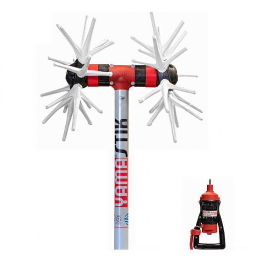 YAMASTIK Ελαιοραβδιστικό 12V Νιφάδα x12 πλαστικό γρανάζι 2.80m εως 12 ΑΤΟΚΕΣ ΔΟΣΕΙΣ