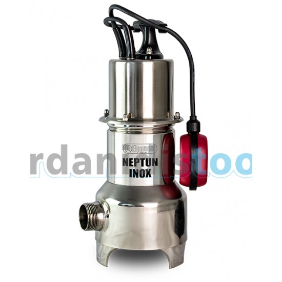 EL PUMPS NEPTUNE - Αντλία - 1.1 hp 1¼'' 220 Volt - λυμάτων vortex - ανοξείδωτες με μαντεμένιο σώμα και φτερωτή με φλοτέρ