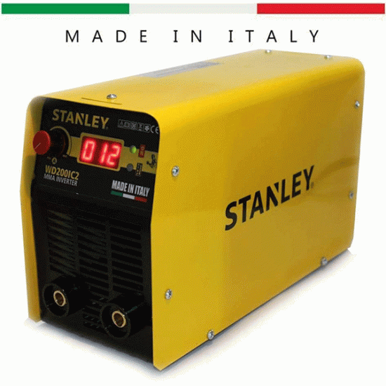 STANLEY WD200IC2 Ηλεκτροκόλληση INVERTER 200A 61737 ΕΩΣ 6 ΑΤΟΚΕΣ ΔΟΣΕΙΣ