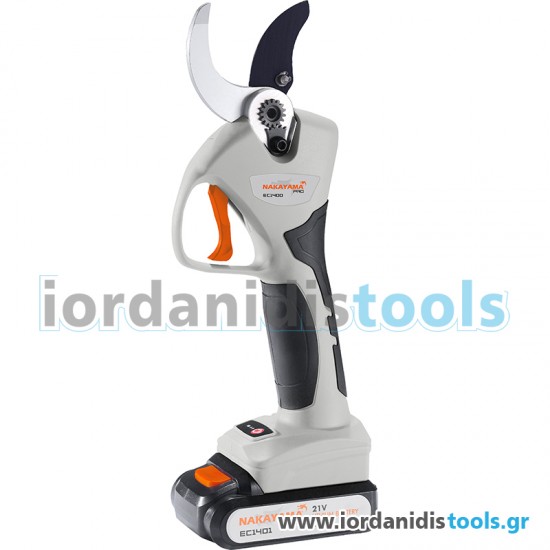 NAKAYAMA  053088 ΨΑΛΙΔΙ ΚΛΑΔΟΥ ΜΠΑΤΑΡΙΑΣ 21V, BRUSHLESS, , 970gr ,ΜΠΑΤΑΡΙΑ 2Ah Li-Ion, εως 12 ΑΤΟΚΕΣ ΔΟΣΕΙΣ