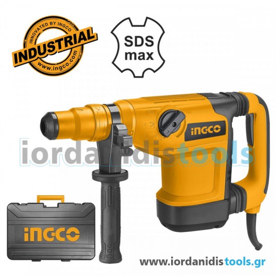 INGCO  Πιστολέτο Περιστροφικό Κρουστικό SDS max 6.6kg RH1200428