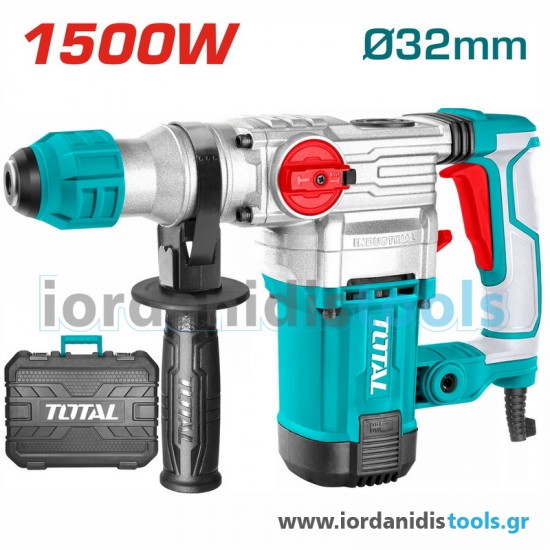 TOTAL ΠΙΣΤΟΛΕΤΟ ΠΕΡΙΣΤΡ. - ΣΚΑΠΤΙΚΟ SDS-PLUS 1.500W TH1153256