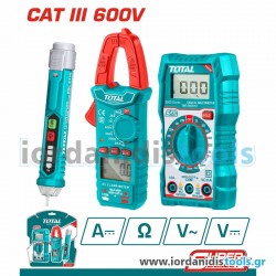 TOTAL ΗΛΕΚΤΡΙΚΟ ΚΙΤ ΔΟΚΙΜΗΣ 3ΤΕΜ TMT43028 TOTAL ΗΛΕΚΤΡΙΚΟ ΚΙΤ ΔΟΚΙΜΗΣ 3ΤΕΜ TMT43028