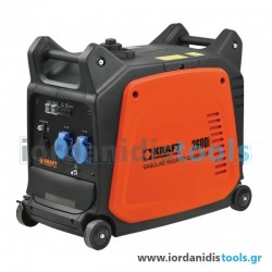 KRAFT - 2600i Ηλεκτρογεννήτρια Βενζίνης Inverter Φορητή Κλειστού Τύπου