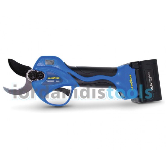 GOODYEAR - GY 3202PS Ψαλίδι Κλαδέματος Μπαταρίας ∅32mm 16.8V 2x2.0Ah