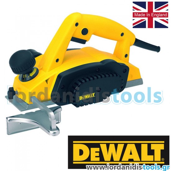 Πλάνη 600W με Σύστημα Αναρρόφησης Dewalt DW680