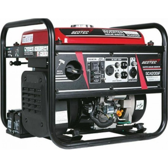 ΒΕΝΖΙΝΟΚΙΝΗΤΗ ΜΟΝΟΦΑΣΙΚΗ ΓΕΝΝΗΤΡΙΑ GEOTEC INVERTER GTI 3500F ΕΩΣ 6ΑΤΟΚΕΣ ΔΟΣΕΙΣ