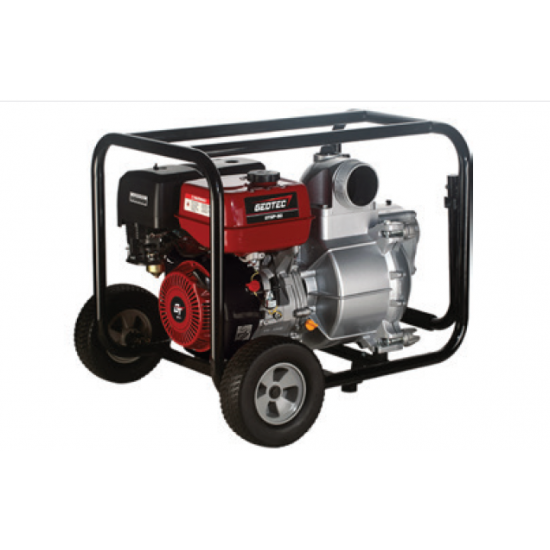 GEOTEC GTGS-100 Βενζινοκίνητη Αντλία  4" X 4"  ΕΩΣ 6 ΑΤΟΚΕΣ ΔΟΣΕΙΣ