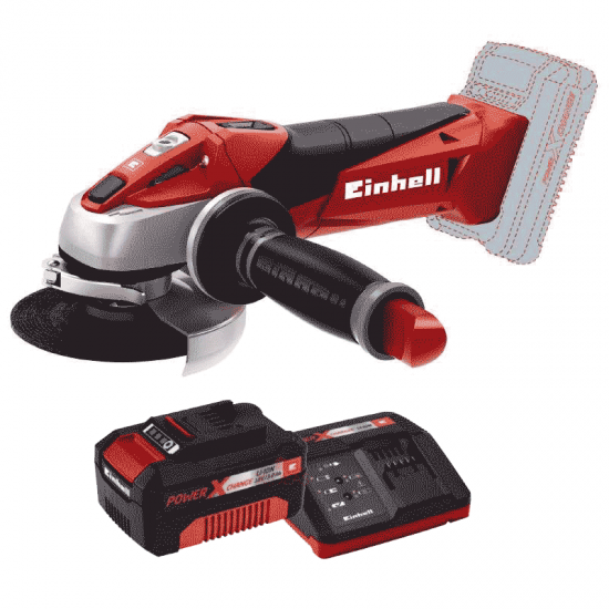 EINHELL Γωνιακός τροχός TΕ-ΑG 18 Li kit 4431110 18V 2 μπαταρία 2,5Αh ΚΑΙ ΦΟΡΤΙΣΤΗ ΕΩΣ 6 ΑΤΟΚΕΣ ΔΟΣΕΙΣ EINHELL Γωνιακός τροχός TΕ-ΑG 18 Li kit 4431110 18V 2 μπαταρία 2,5Αh ΚΑΙ ΦΟΡΤΙΣΤΗ ΕΩΣ 6 ΑΤΟΚΕΣ ΔΟΣΕΙΣ