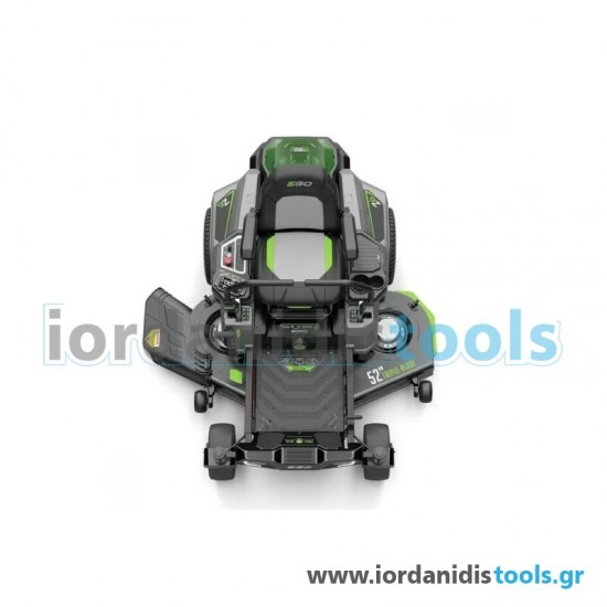 ΧΛΟΟΚΟΠΤΙΚΟ ΤΡΑΚΤΕΡ ΣΕΤ EGOPOWER+ Z6 ZERO TURN ZT5200E-L (52") + ΦΟΡΤΙΣΤΗΣ (CHV1400E) + 2X ΜΠΑΤΑΡΙΑ 10.0AH 025-137