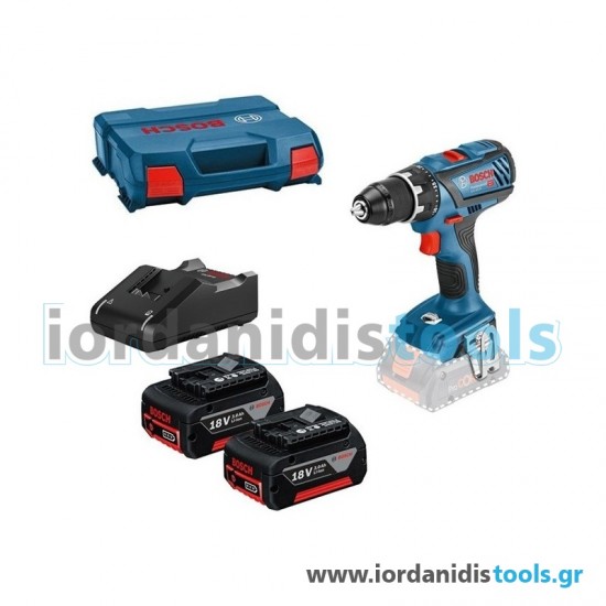 BOSCH - GSB 18V-28 Κρουστικό Δραπανοκατσάβιδο 18V (2x3Ah)  BOSCH - GSB 18V-28 Κρουστικό Δραπανοκατσάβιδο 18V (2x3Ah)