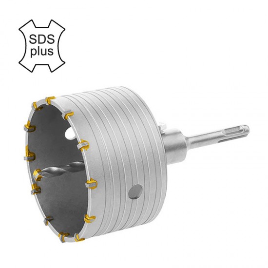 INGCO HCB1001 Διαμαντοκορώνα Μπετού 100mm Sds-Plus
