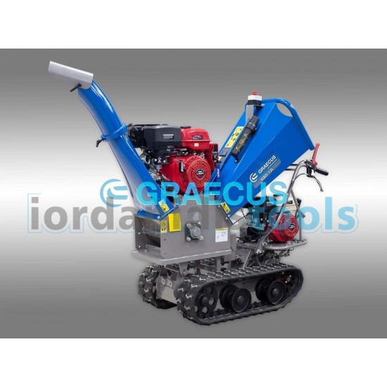 Κλαδοτεμαχιστής βενζίνης ερπυστριοφόρος | Lifan 15hp KBD12