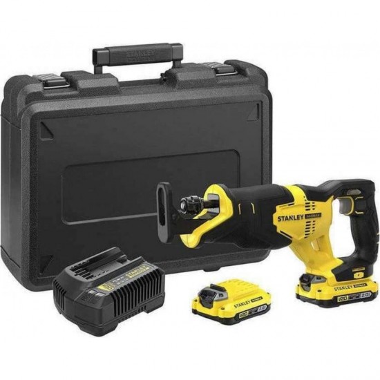 Stanley SFMCS300D2K-QW Fatmax Σεγάτσα Μπαταρίας Λιθίου 18V ΕΩΣ 6 ΑΤΟΚΕΣ ΔΟΣΕΙΣ Stanley SFMCS300D2K-QW Fatmax Σεγάτσα Μπαταρίας Λιθίου 18V ΕΩΣ 6 ΑΤΟΚΕΣ ΔΟΣΕΙΣ