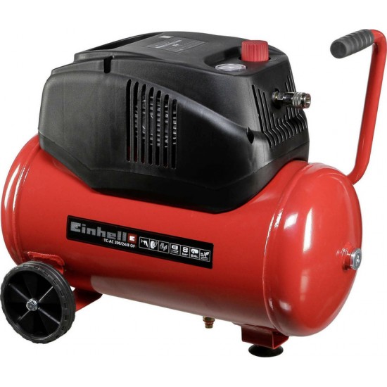 Einhell TC-AC 200/24/8 OF 1,6hp/ 4020590 ΕΩΣ 6 ΑΤΟΚΕΣ ΔΟΣΕΙΣ