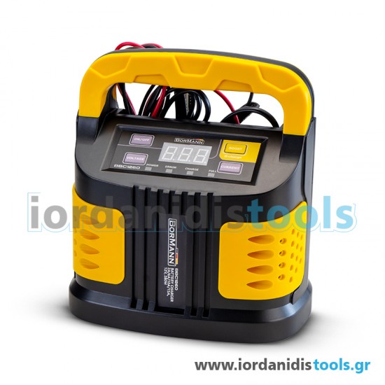 BORMANN ΦΟΡΤΙΣΤΗΣ ΑΥΤΟΜΑΤΟΣ 2A/6A/10A/15A, 12V, 280W