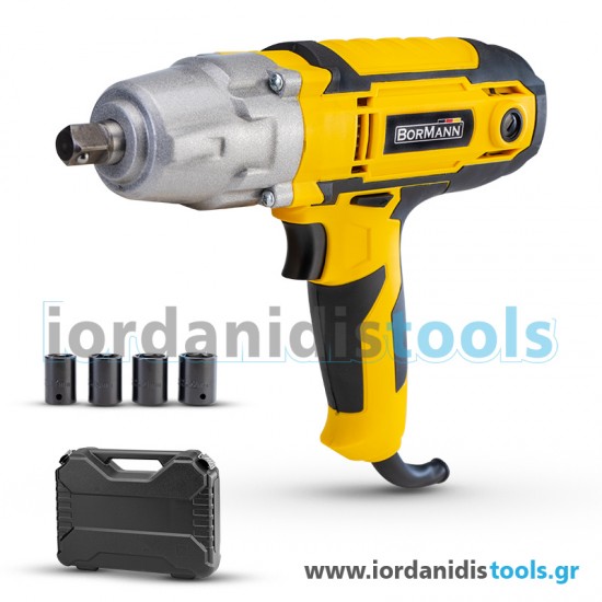 BORMANN ΜΠΟΥΛΟΝΟΚΛΕΙΔΟ ΗΛΕΚΤΡΙΚΟ 1/2", 450W BORMANN ΜΠΟΥΛΟΝΟΚΛΕΙΔΟ ΗΛΕΚΤΡΙΚΟ 1/2", 450W