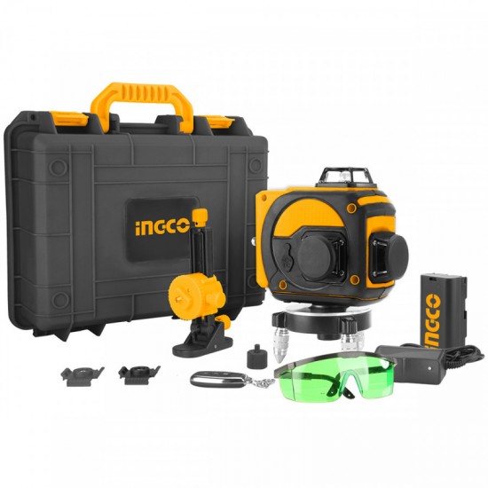 INGCO Αυτοαλφαδιαζόμενο Laser 3D HLL255267 ΕΩΣ 6 ΑΤΟΚΕΣ ΔΟΣΕΙΣ INGCO Αυτοαλφαδιαζόμενο Laser 3D HLL255267 ΕΩΣ 6 ΑΤΟΚΕΣ ΔΟΣΕΙΣ
