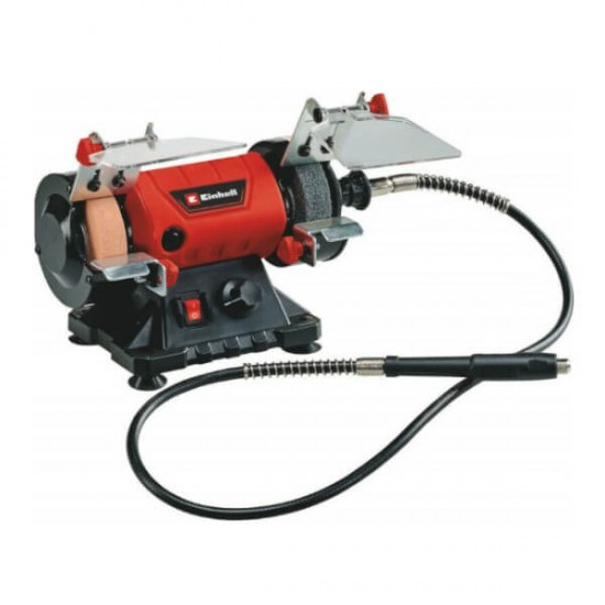EINHELL  Δίδυμος τροχός με εύκαμπτο άξονα 120W – Φ75mm x 10mm TC-XG 75 Kit 4412559  
