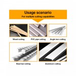 INGCO Επαγγελματικό Ηλεκτρικό Φαλτσοπρίονο Σιδήρου 2400W ΕΩΣ 6 ΑΤΟΚΕΣ ΔΟΣΕΙΣ