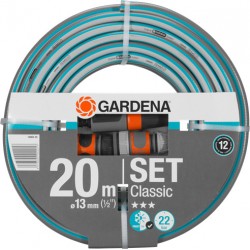 Σετ Λάστιχο Classic 1/2'' 20m Με Συνδέσμους Gardena 18008-20 Σετ Λάστιχο Classic 1/2'' 20m Με Συνδέσμους Gardena 18008-20