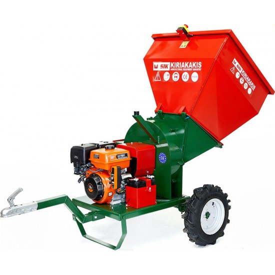 ΜΙΝΩΣ SIK Chipper 1B Θρυμματιστής Κλαδιών Βενζίνης με Κινητήρα Base Power 14hp ΜΙΝΩΣ SIK Chipper 1B Θρυμματιστής Κλαδιών Βενζίνης με Κινητήρα Base Power 14hp