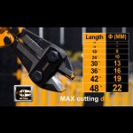 INGCO Επαγγελματικό Ψαλίδι Μπετού 1220mm HBC0848