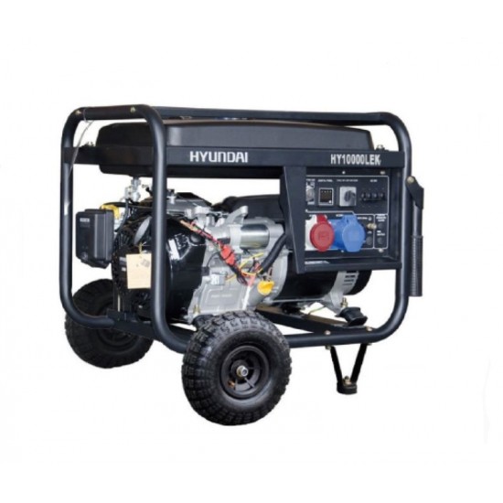 Γεννήτρια βενζίνης μονοφασική τετράχρονη με μίζα 10KVA – HYUNDAI HY10000 LEK 40C15 Γεννήτρια βενζίνης μονοφασική τετράχρονη με μίζα 10KVA – HYUNDAI HY10000 LEK 40C15