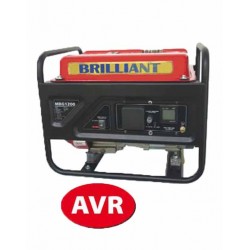 Γεννήτρια ρεύματος BRILLIANT MITSUBISHI MBG 1200 - 1KVA - 220 Volt - AVR ΕΩΣ 6 ΑΤΟΚΕΣ ΔΟΣΕΙΣ