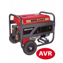 Γεννήτρια ρεύματος BRILLIANT MITSUBISHI MBG 6500 - 6,9KVA - 220 Volt - AVR ΕΩΣ 12 ΑΤΟΚΕΣ ΔΟΣΕΙΣ