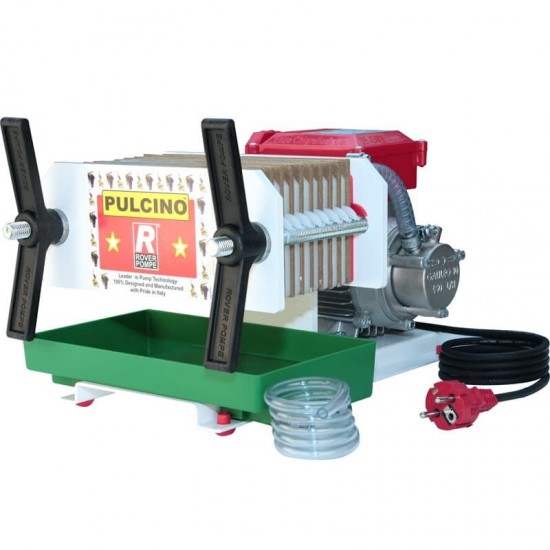 ROVER POMPE ΑΝΤΛΙA ME ΦΙΛΤΡΟ ΛΑΔΙΟΥ PULCINO INOX 10 OIL-29060 ΕΩΣ 6 ΑΤΟΚΕΣ ΔΟΣΕΙΣ