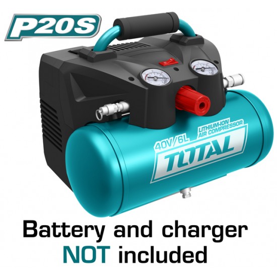 TOTAL TACLI2003 ΑΕΡΟΣΥΜΠΙΕΣΤΗΣ ΑΕΡΟΣ ΜΠΑΤ. Li-ion 20V ΧΩΡΙΣ ΜΠΑΤΑΡΙΑ & ΦΟΡΤΙΣΤΗ TOTAL TACLI2003 ΑΕΡΟΣΥΜΠΙΕΣΤΗΣ ΑΕΡΟΣ ΜΠΑΤ. Li-ion 20V ΧΩΡΙΣ ΜΠΑΤΑΡΙΑ & ΦΟΡΤΙΣΤΗ