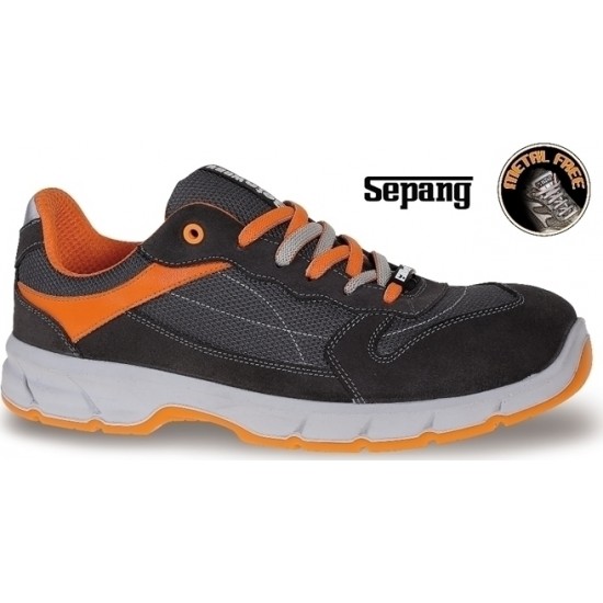 BETA 7250NKK Παπούτσια Σουέτ Αδιάβροχα με Ενθέματα Microfibre B0725002