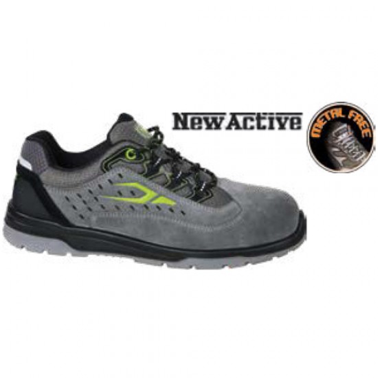 BETA 7317NA Παπούτσια Σουέτ, Διάτρητα με Ενίσχυση Μικροΐνων στο Τακούνι No 35-48 B0731701