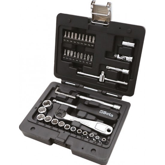 BETA 903E/C42 Σετ Κασετίνα με Καστάνια Καρυδάκια 1/4 Προέκταση 42τμχ B009031042 BETA 903E/C42 Σετ Κασετίνα με Καστάνια Καρυδάκια 1/4 Προέκταση 42τμχ B009031042