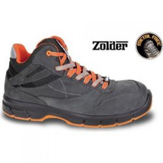 BETA 7251NKK Μποτάκια Σουέτ Αδιάβροχα με Ενθέματα Microfibre B0725102