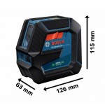 BOSCH GLL 2-15 G Professional Λέιζερ Γραμμών με Στήριγμα LB 10 0601063W00 εως 6 ΑΤΟΚΕΣ ΔΟΣΕΙΣ