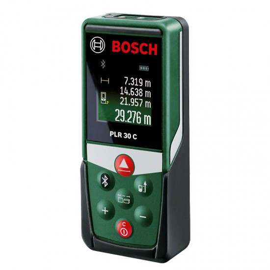 BOSCH Μετρητής αποστάσεων με λέιζερ PLR 30 C BOSCH Μετρητής αποστάσεων με λέιζερ PLR 30 C